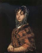 Francisco Goya Francisca Sabasa y Garcia oil painting on canvas
